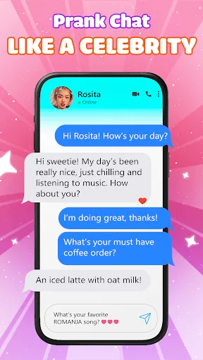 Скриншот 6 — Idol Video Call & Prank Chat