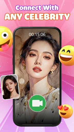 Скриншот 8 — Idol Video Call & Prank Chat