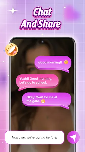 Скриншот 4 — Idol Call - Chat & Video