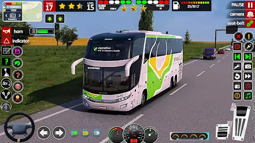 Скриншот 1 — Bus Simulator - Bus Parking 3D
