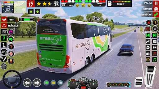 Скриншот 3 — Bus Simulator - Bus Parking 3D