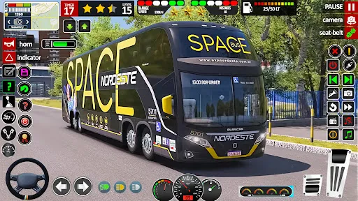 Скриншот 4 — Bus Simulator - Bus Parking 3D
