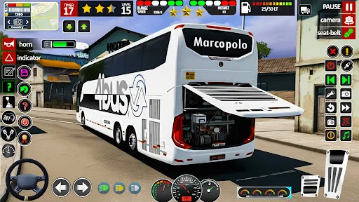 Скриншот 1 — Bus Driving Coach Bus Sim 3D
