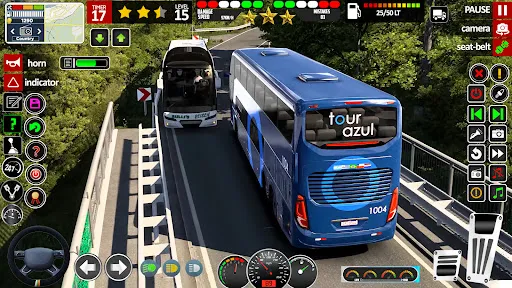 Скриншот 4 — Bus Driving Coach Bus Sim 3D