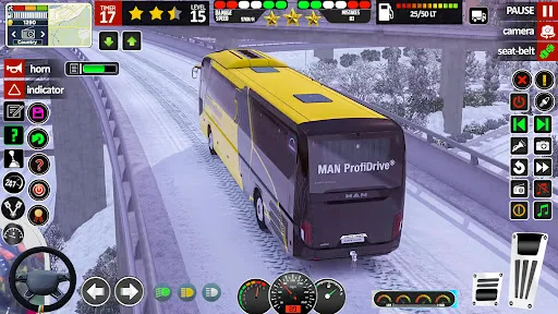Скриншот 6 — Bus Driving Coach Bus Sim 3D