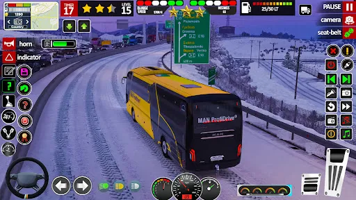 Скриншот 8 — Bus Driving Coach Bus Sim 3D