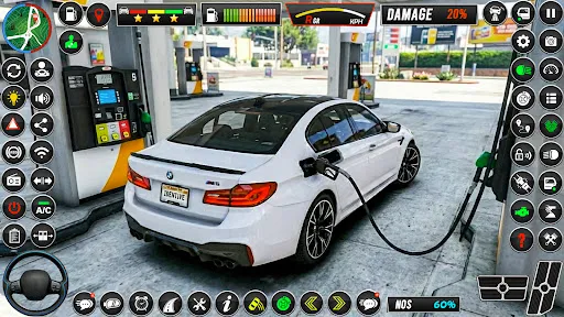 Скриншот 2 — Open world Car Driving Sim 3D