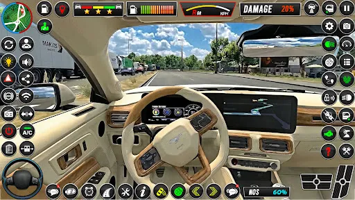 Скриншот 3 — Open world Car Driving Sim 3D