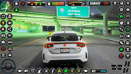 Скриншот 6 — Open world Car Driving Sim 3D
