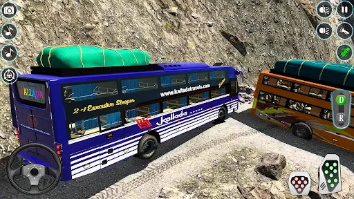 Скриншот 2 — Offroad Bus Driving Bus Sim 3D