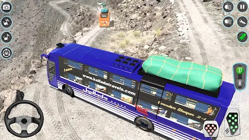Скриншот 6 — Offroad Bus Driving Bus Sim 3D