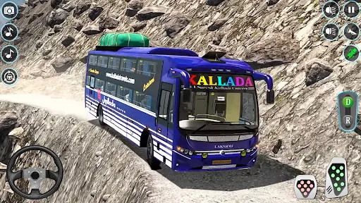 Скриншот 7 — Offroad Bus Driving Bus Sim 3D