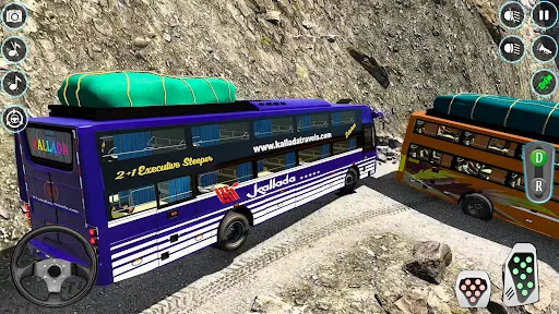 Скриншот 8 — Offroad Bus Driving Bus Sim 3D