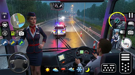 Скриншот 3 — Bus Simulator Game - Bus Games