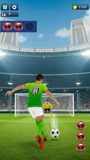 Скриншот 1 — Football Kick Legends