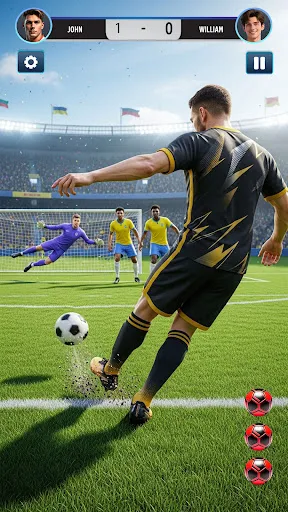 Скриншот 2 — Football Kick Legends