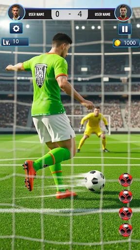 Скриншот 3 — Football Kick Legends