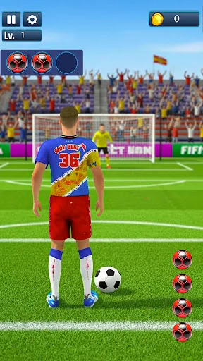 Скриншот 4 — Football Kick Legends