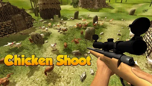 Скриншот 5 — Chicken Gun Attack Shooter