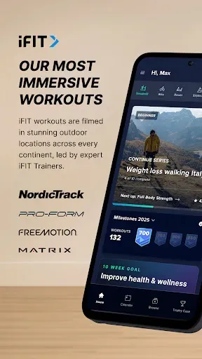 Скриншот 1 — iFIT Workouts