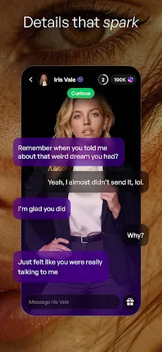 Скриншот 2 — EVA AI Chat Companion