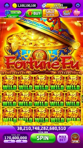 Скриншот 1 — Buffalo Slots™ -Дикие Джекпоты