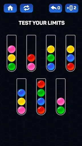 Скриншот 3 — Ball Sort - Color Sort Puzzle