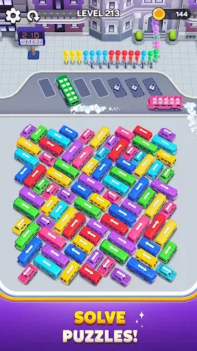 Скриншот 2 — Bus Out: парковка игра