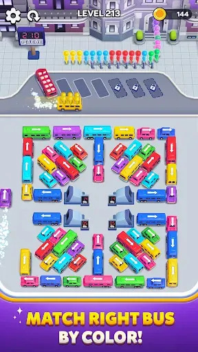 Скриншот 7 — Bus Out: парковка игра