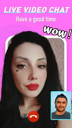 Скриншот 1 — Candy Chat - Live video chat