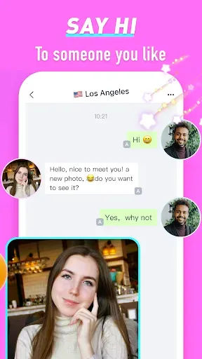 Скриншот 4 — Candy Chat - Live video chat