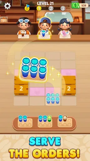 Скриншот 2 — Coffee Match: Sorting Game