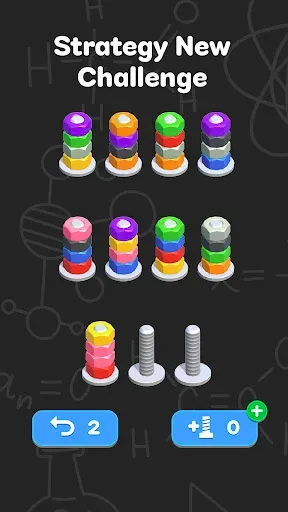 Скриншот 3 — Nuts Sort - Color Sort