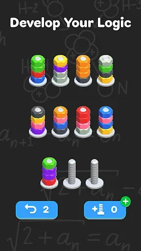 Скриншот 6 — Nuts Sort - Color Sort