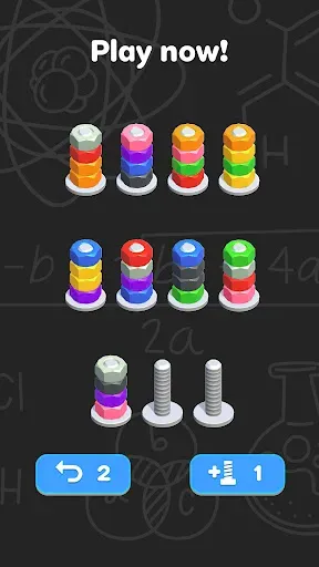 Скриншот 8 — Nuts Sort - Color Sort