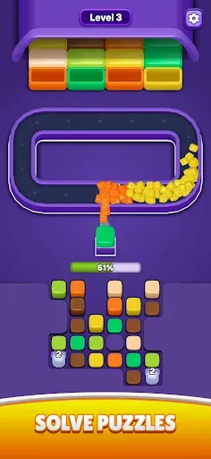 Скриншот 1 — Color Block Sort