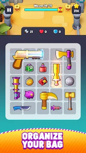 Скриншот 3 — Epic Merge: Roguelike TD