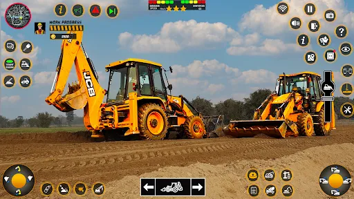 Скриншот 2 — Снежный экскаватор 3d игры jcb