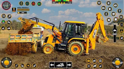 Скриншот 3 — Снежный экскаватор 3d игры jcb