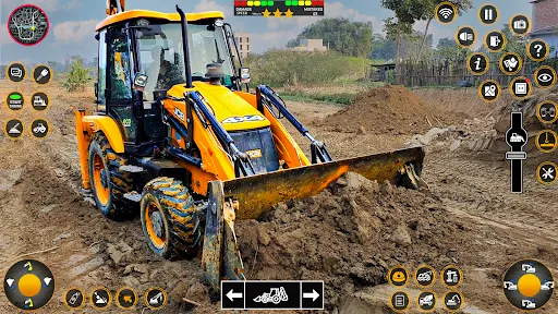 Скриншот 4 — Снежный экскаватор 3d игры jcb