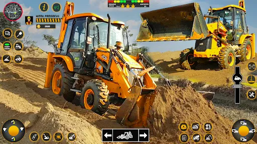 Скриншот 5 — Снежный экскаватор 3d игры jcb