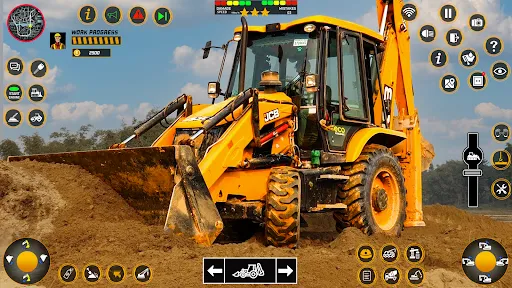 Скриншот 6 — Снежный экскаватор 3d игры jcb