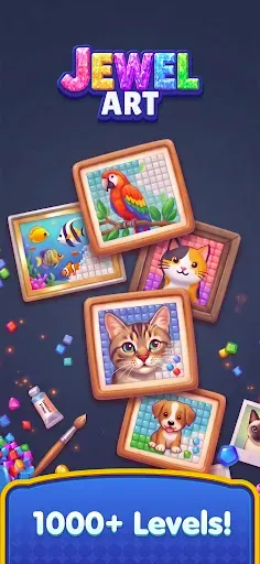 Скриншот 1 — Jewel Art: Color Sort