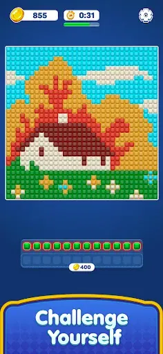 Скриншот 2 — Jewel Art: Color Sort