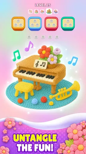 Скриншот 1 — Color Yarn 3D