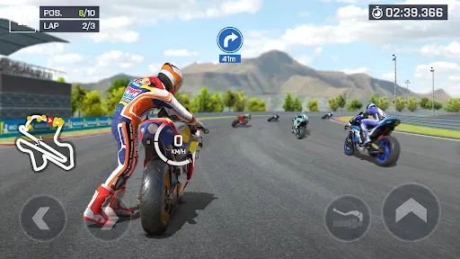 Скриншот 3 — Moto Rider, Bike Racing Game