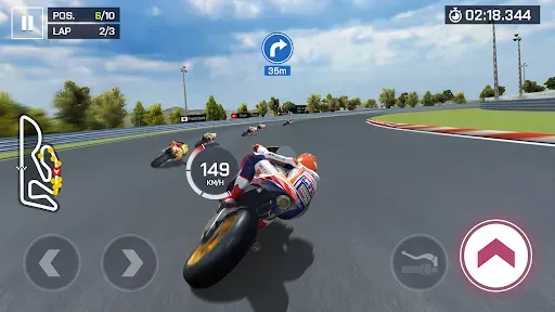 Скриншот 5 — Moto Rider, Bike Racing Game