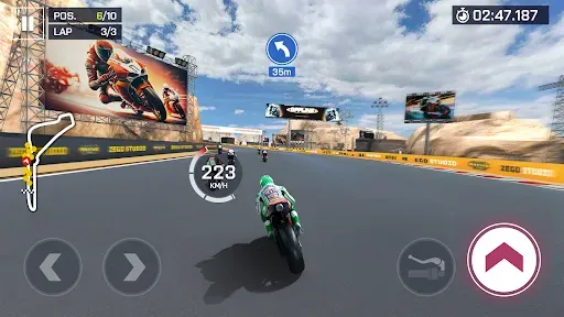 Скриншот 8 — Moto Rider, Bike Racing Game