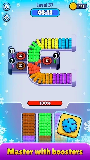 Скриншот 4 — Hole Jam: Flow Puzzle