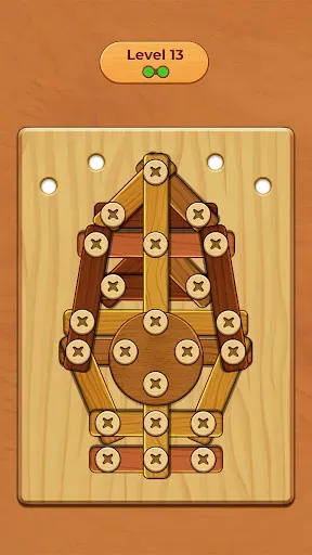 Скриншот 1 — Wood Screw Puzzle